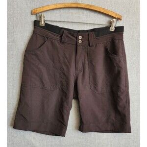 Aventura Dark Brown Active Wear Hiking Shorts Athleisure Size 6 Waist 32"